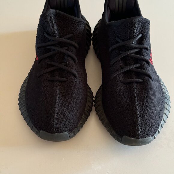 Yeezy Boost 350 V2 Bred Adidas sneakers - Men’s 9 US  100% AUTHENTIC - Picture 9 of 9